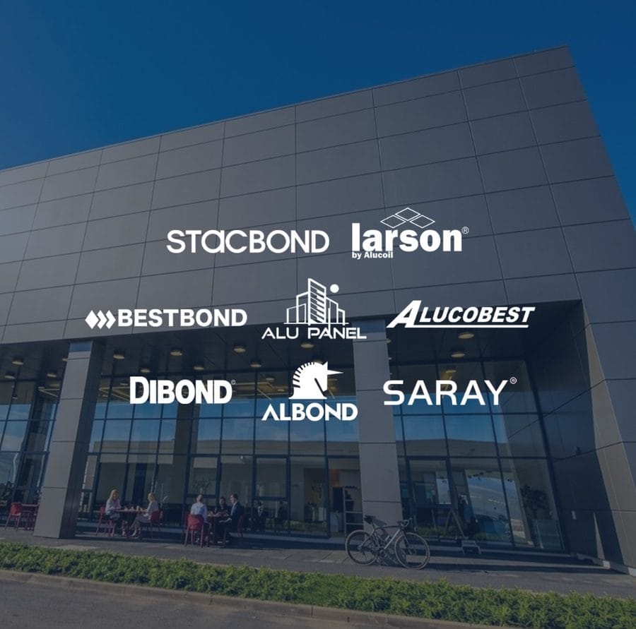 Habillage façade Alucobond Tanger - Panneau composite aluminium AdKey Signs