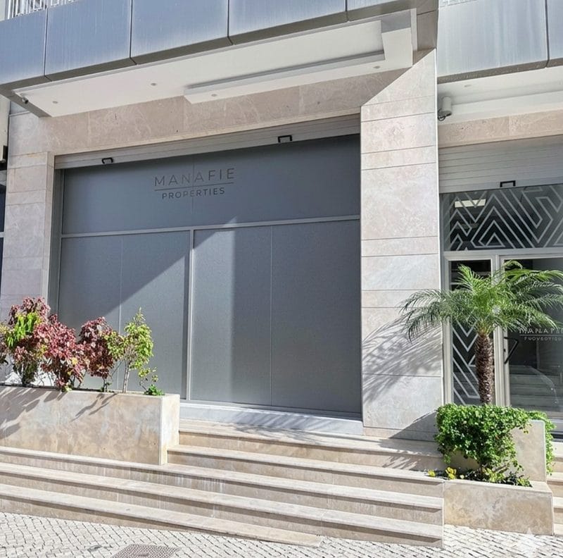 Vinyle sablé façade Tétouan